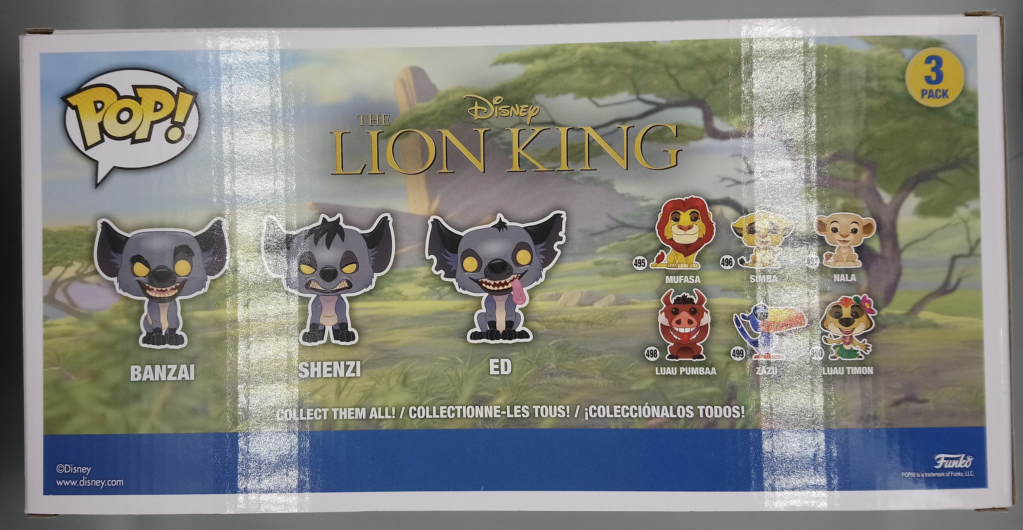 Funko pop lion clearance king 3 pack