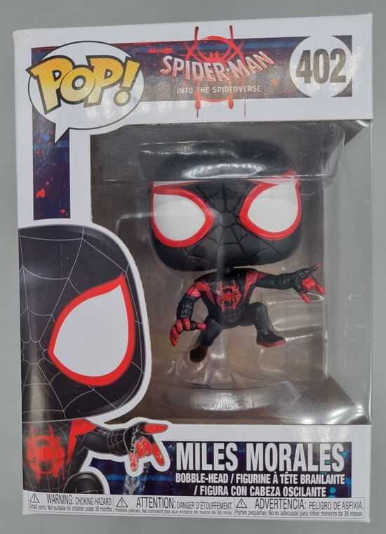 #402 Miles Morales - Marvel Spiderman Into the Spiderverse