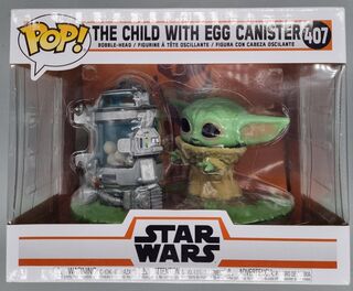 #407 Child w Egg Canister - Deluxe Star Wars The Mandalorian