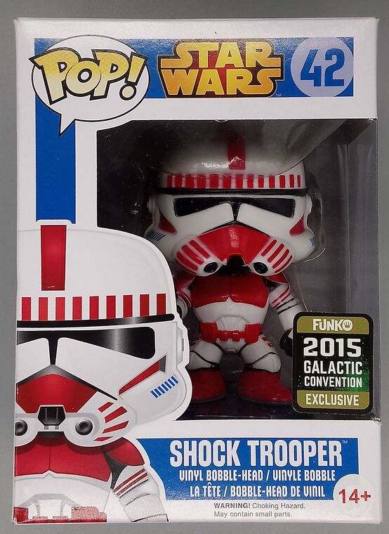 #42 Shock Trooper - Star Wars - 2015 Con Exc