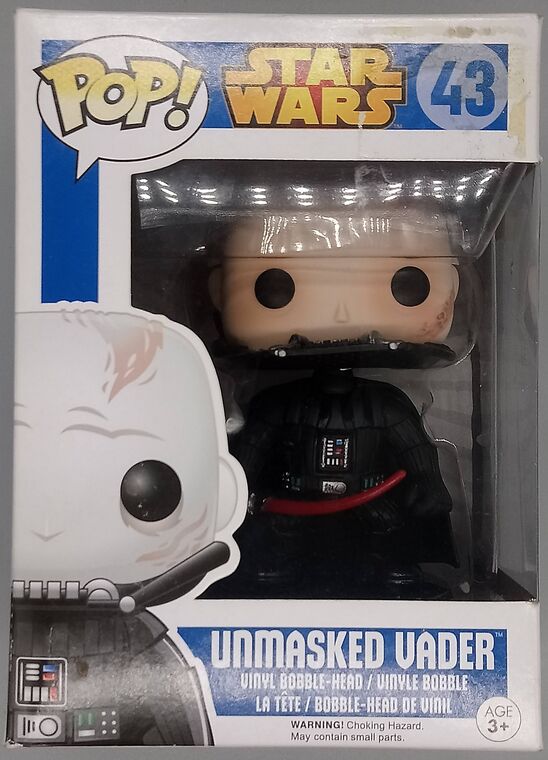 #43 Unmasked Vader - Star Wars - BOX DAMAGE