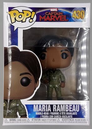 #430 Maria Rambeau - Marvel - Captain Marvel - BOX DAMAGE