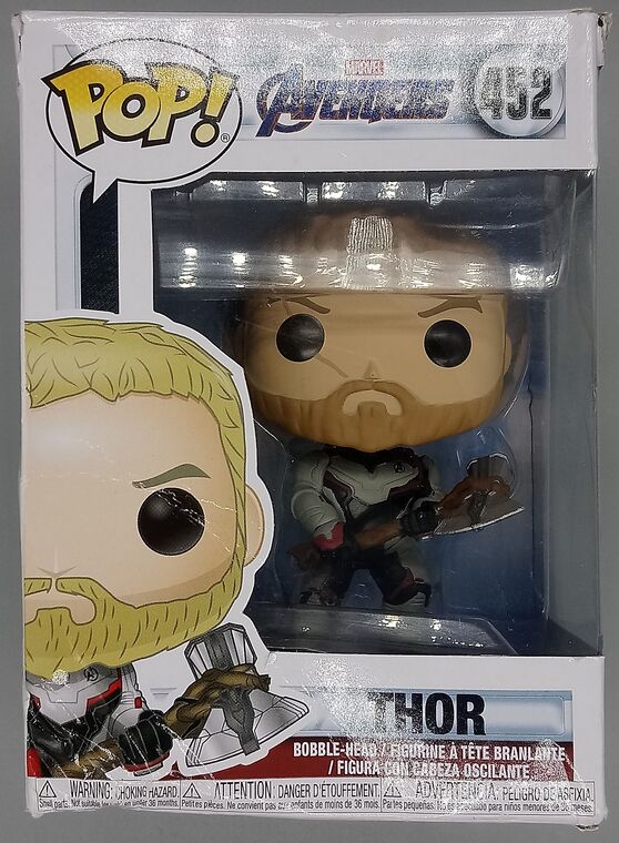 #452 Thor (Team Suit) Marvel Avengers Endgame BOX DAMAGE