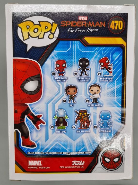 470 Spider-Man (Upgraded Suit) Marvel Far from Home – Funko Pops