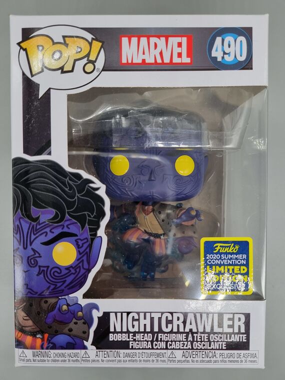 #490 Nightcrawler (Teleporting) Marvel X-Men - 2020 Con