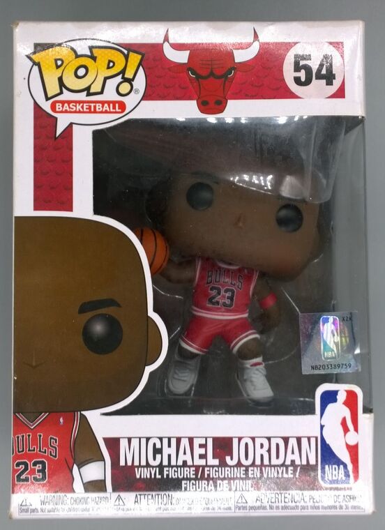 #54 Michael Jordan (Slam Dunk) - NBA - BOX DAMAGE