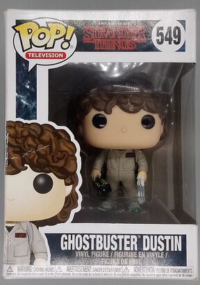 #549 Ghostbuster Dustin - Stranger Things - BOX DAMAGE