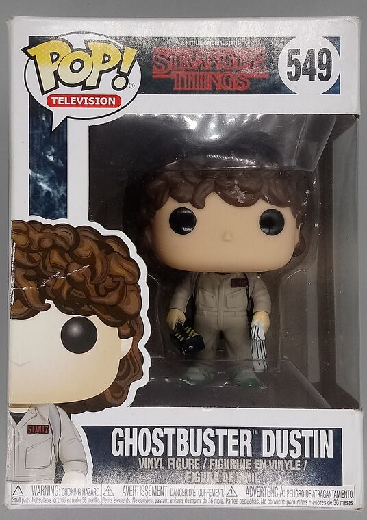 #549 Ghostbuster Dustin - Stranger Things - BOX DAMAGE