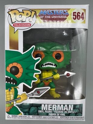 #564 Merman - Masters of the Universe - BOX DAMAGE