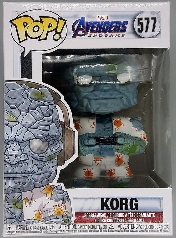 #577 Korg (Gamer) - Marvel Avengers Endgame BOX DAMAGE