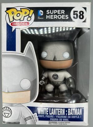 #58 White Lantern: Batman - DC Super Heroes - BOX DAMAGE