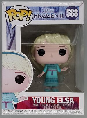 #588 Young Elsa - Disney Frozen 2 - BOX DAMAGE