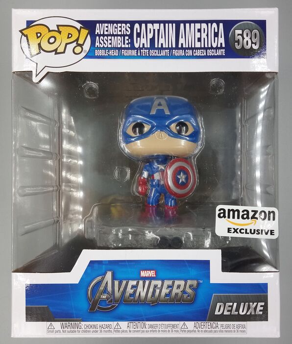 #589 Avengers Assemble: Captain America Deluxe - Marvel