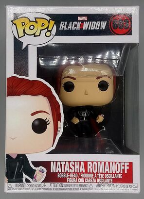 #603 Natasha Romanoff - Marvel Black Widow - BOX DAMAGE