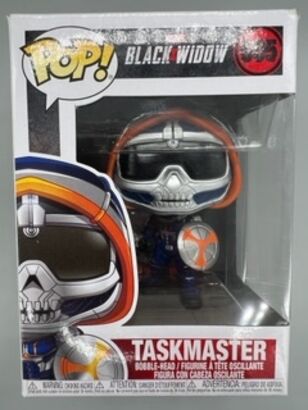#605 Taskmaster (w/ Sword and Shield) - Black Widow DAMAGED