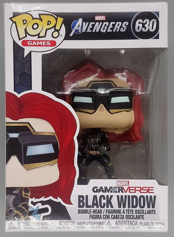 #630 Black Widow - Marvel: Avengers Game - BOX DAMAGE