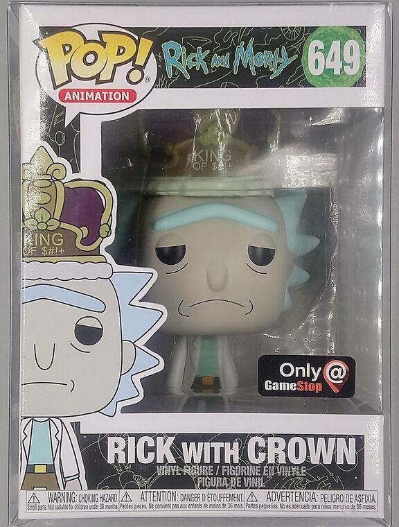 #649 Rick (with Crown) - Rick and Morty