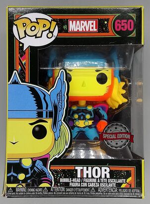 #650 Thor (Blacklight) - Marvel - BOX DAMAGE