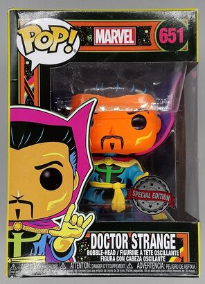 #651 Doctor Strange (Blacklight) Marvel - BOX DAMAGE