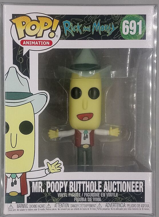 #691 Mr. Poopy Butthole (Auctioneer) - Rick and Morty
