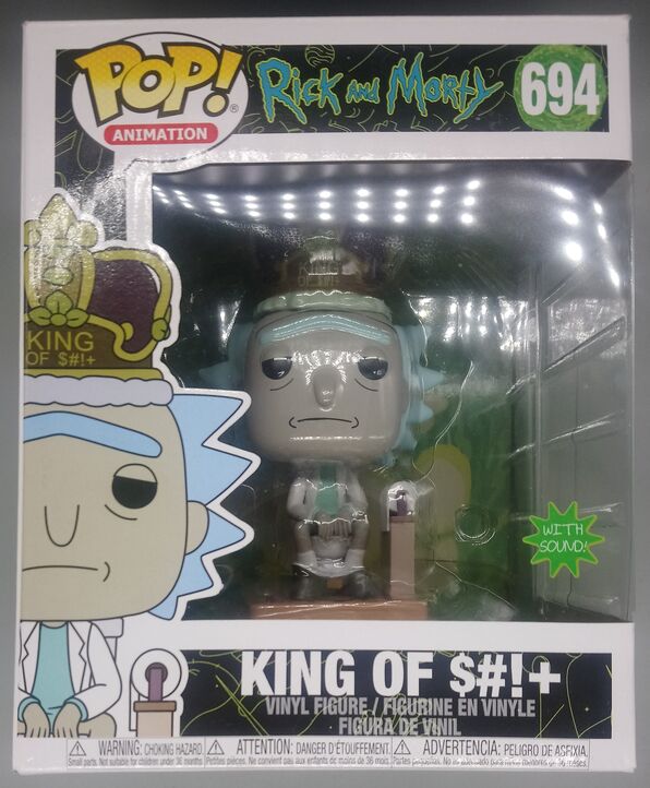 #694 King of $#!+ (with Sound) - Deluxe - Rick and Morty
