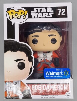 #72 Poe Dameron (No Helmet) - Star Wars Force Awakens