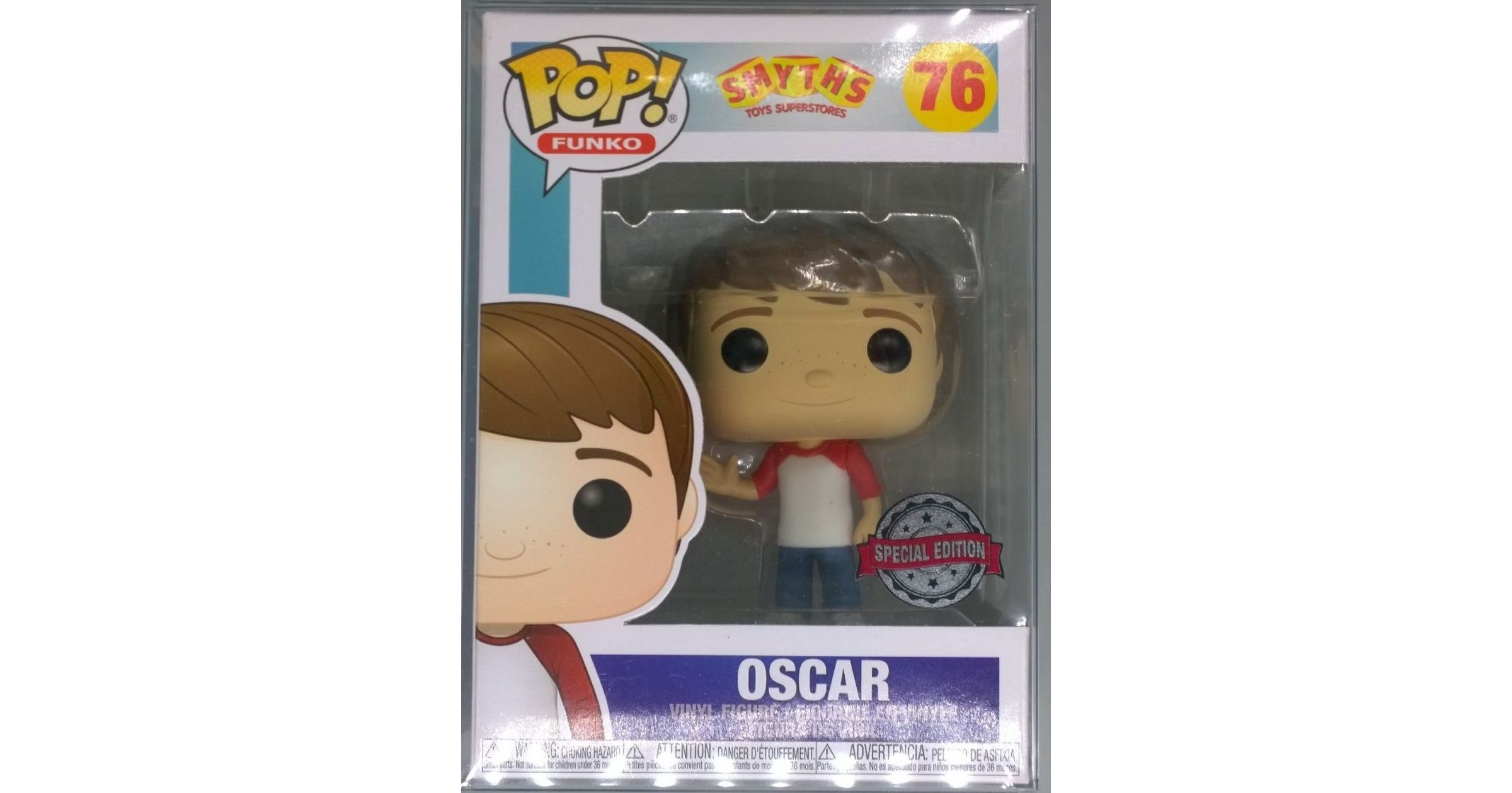 Funko Pop! Smyths Oscar 76 Exclusivo Original Boneco Colecionavel