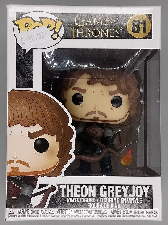 #81 Theon Greyjoy - Game of Thrones - BOX DAMAGE