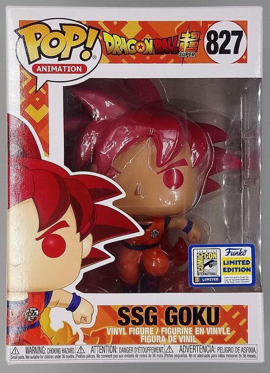 #827 - SDCC SSG Goku - Dragon Ball Super - Limited