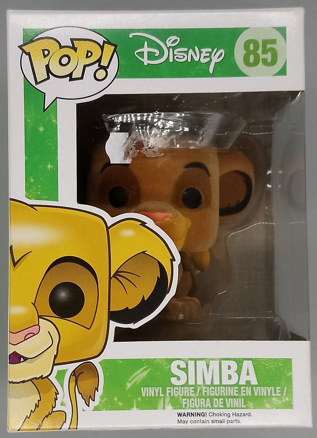 The Lion King - Simba Flocked - figurine POP 85 POP! Disney