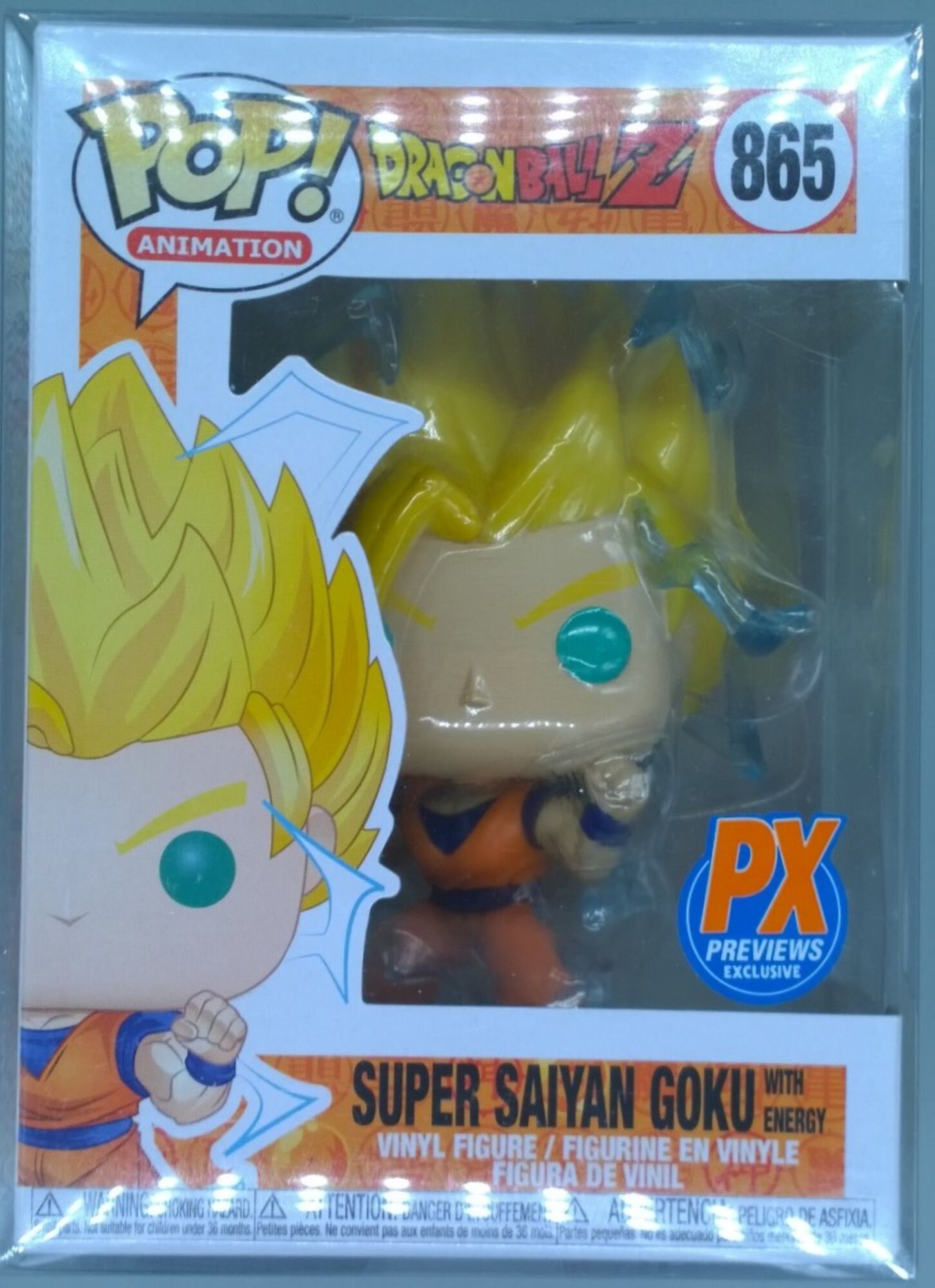 #865 Super Saiyan Goku (with Energy) - Dragon Ball Z – Funko Pops