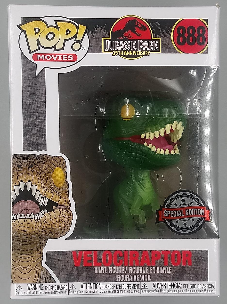 Figurine Funko Pop! N°549 - Jurassic Park - Velociraptor - FILM