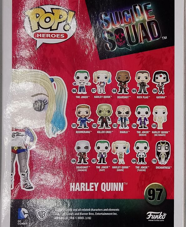 Funko Pop Harley - Funko Harley Quinn - 97