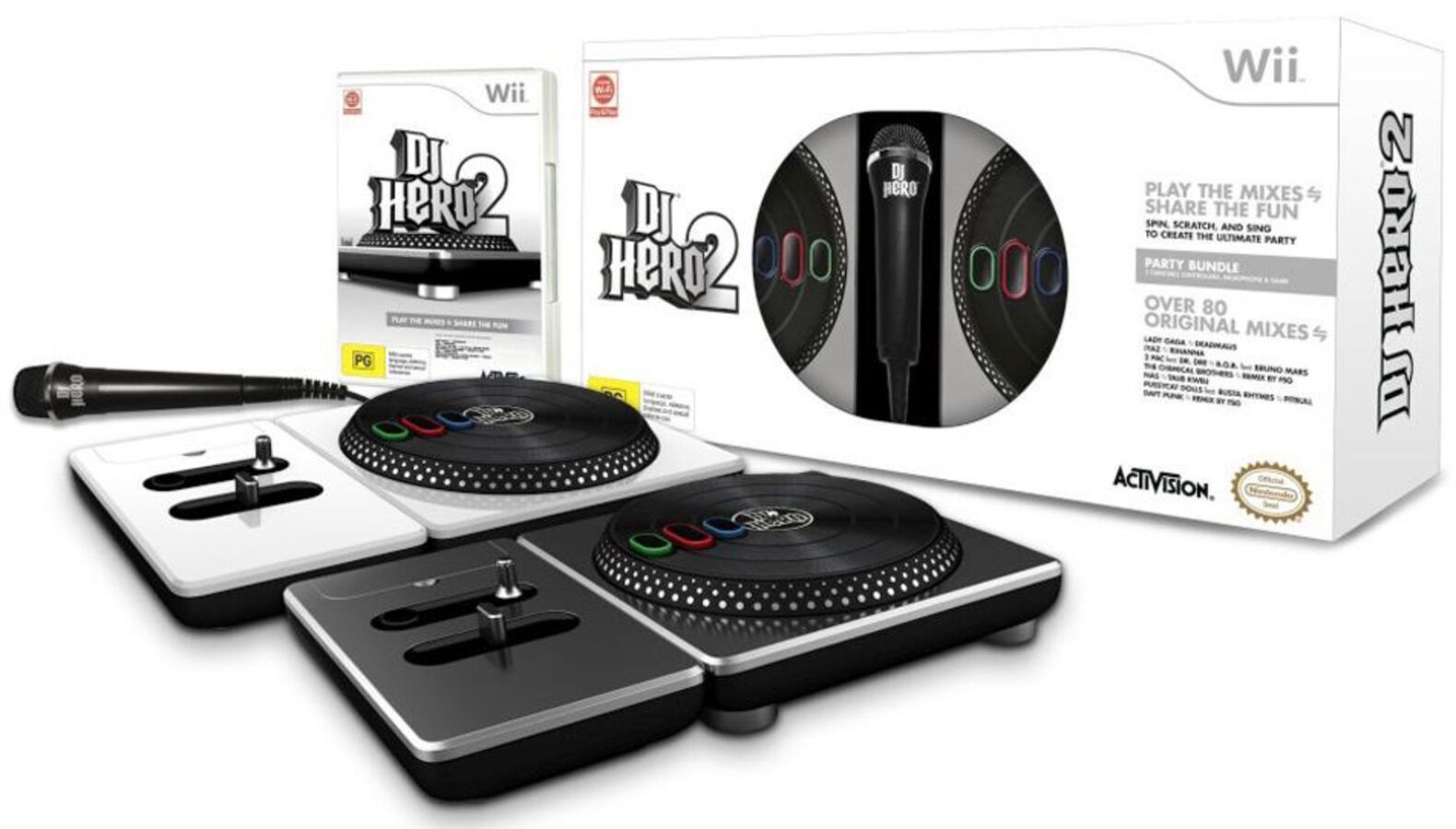 Dj hero 2 bundle hot sale ps3