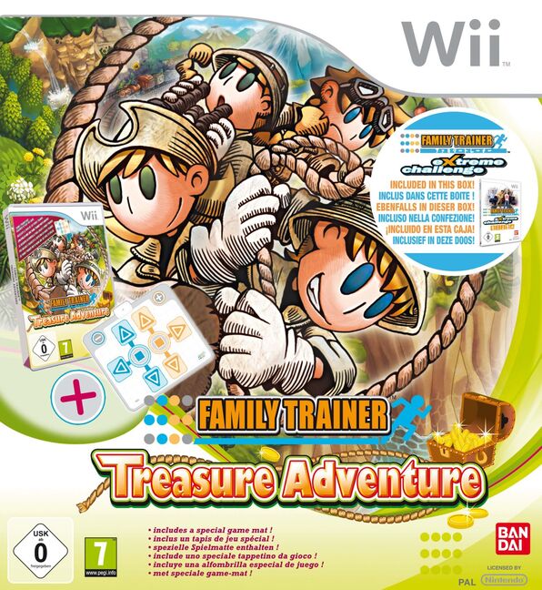 Family Trainer: Treasure Adventure with Mat