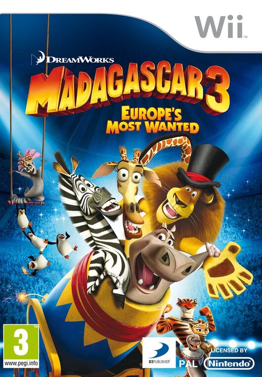 Madagascar 3: Europes Most Wanted