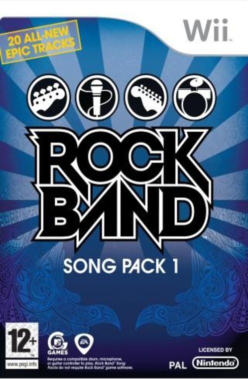 Rock Band Song Pack 1