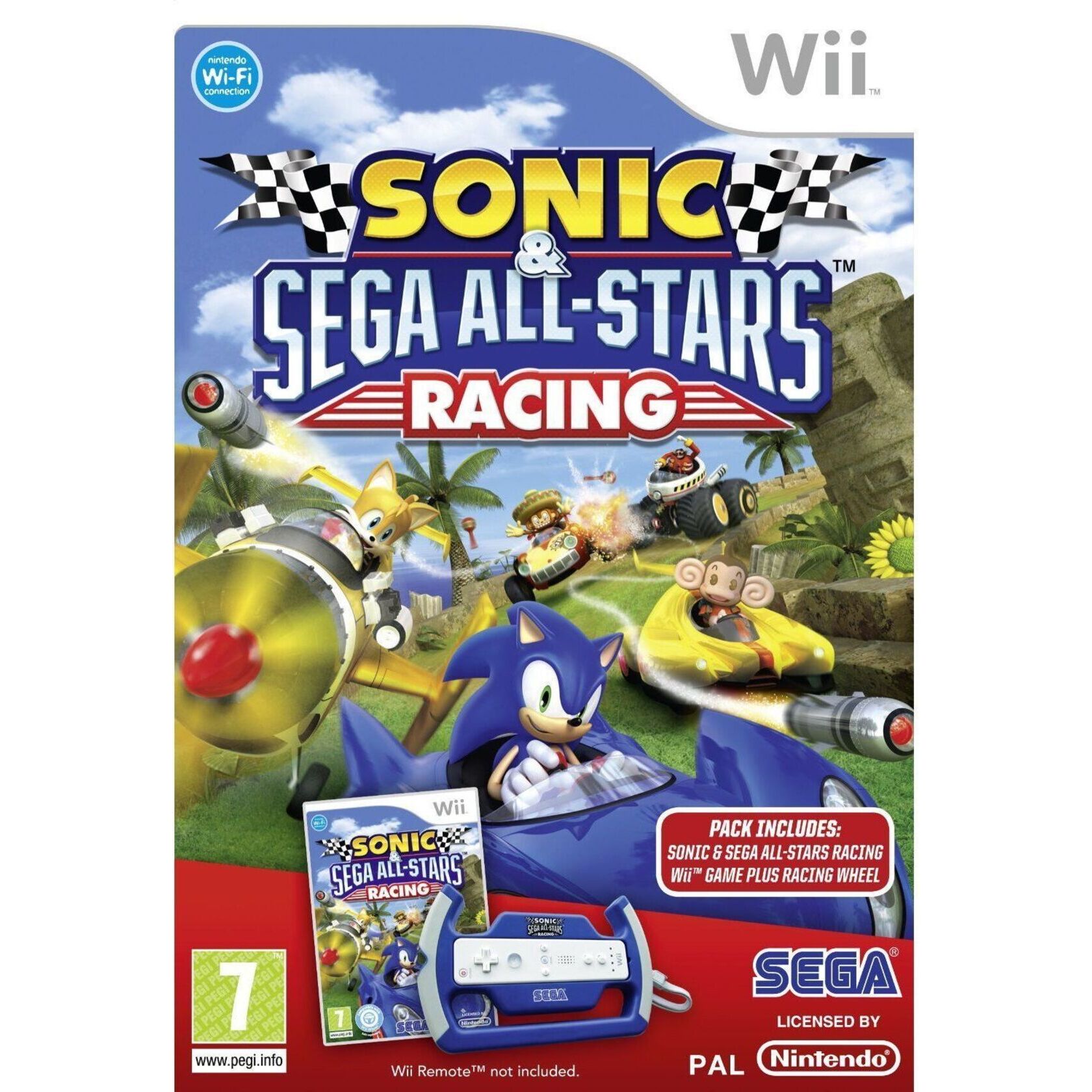 Sega all shops stars racing wii