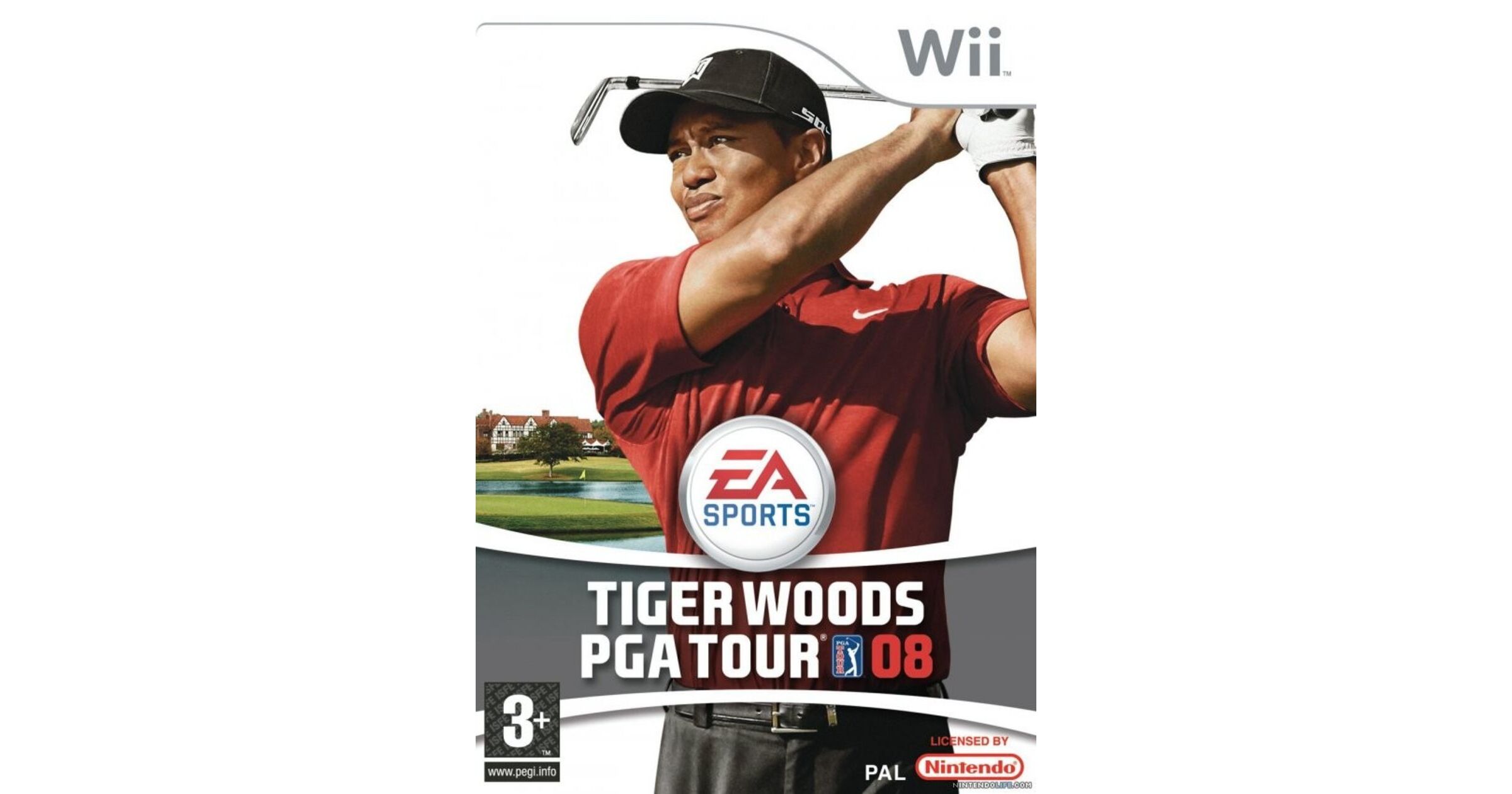 tiger woods pga tour 08 instruction book