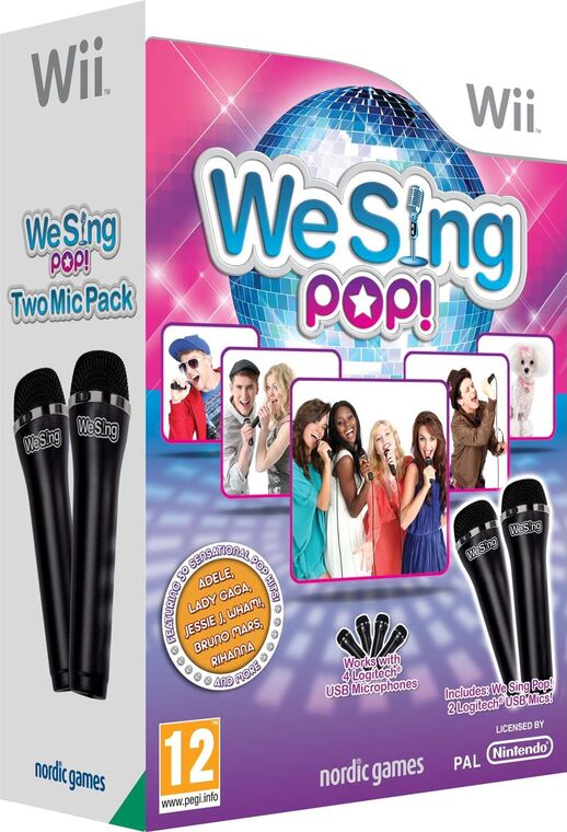 We Sing Pop with Two Microphones