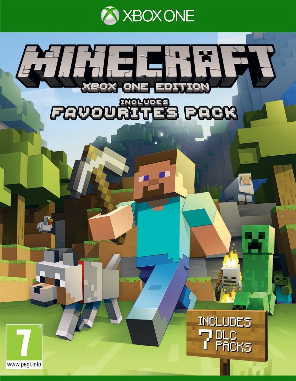 Minecraft Xbox One Edition Favourites Pack