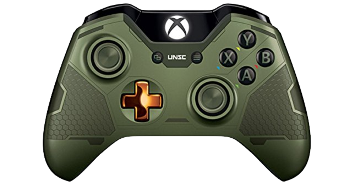 Xbox One Limited Edition Halo 5 Controller (Green & Black)