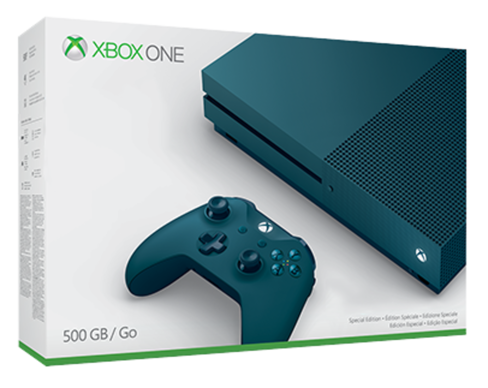 Xbox One S Console Deep Blue (500GB)